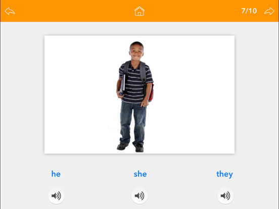 Pronouns by Teach Speech Apps screenshot