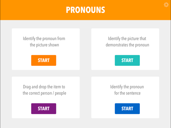 Pronouns by Teach Speech Apps screenshot