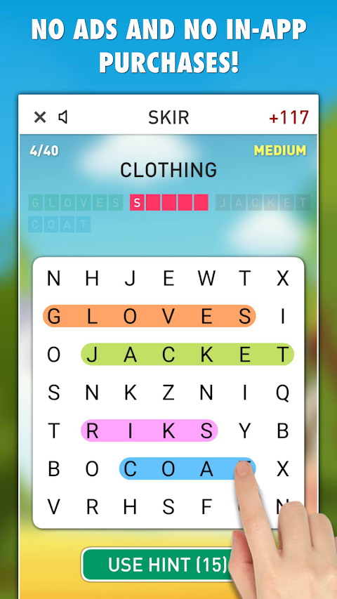 Find Those Words PRO screenshot