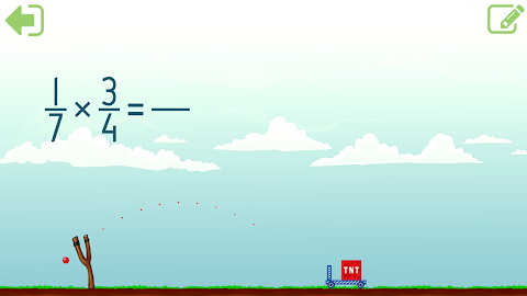 Multiplying Fractions screenshot