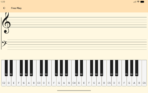 Music Note Reading Game screenshot