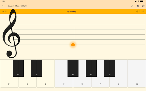 Music Note Reading Game screenshot
