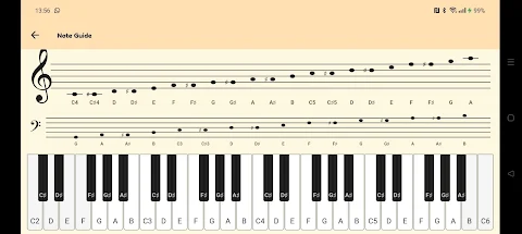 Music Note Reading Game screenshot