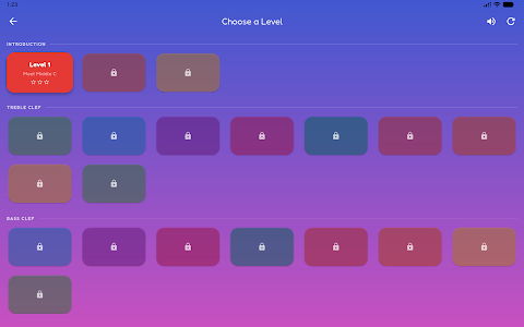 Music Note Reading Game screenshot