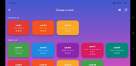 Music Note Reading Game screenshot