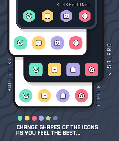 Crayon Adaptive IconPack screenshot