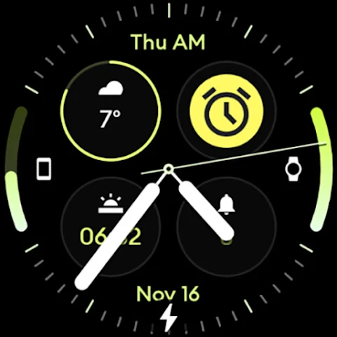 Analog M3 Watch Face screenshot