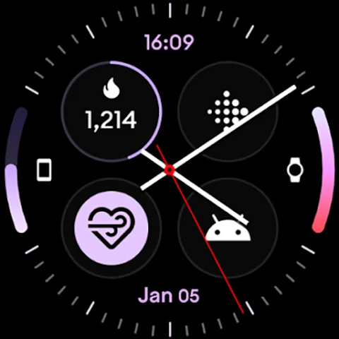 Analog M3 Watch Face screenshot