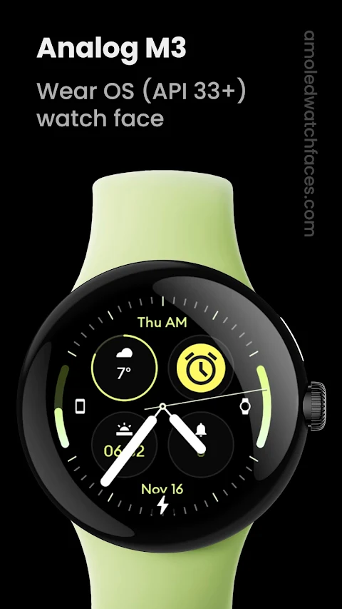 Analog M3 Watch Face screenshot
