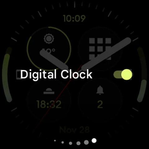 Analog M3 Watch Face screenshot