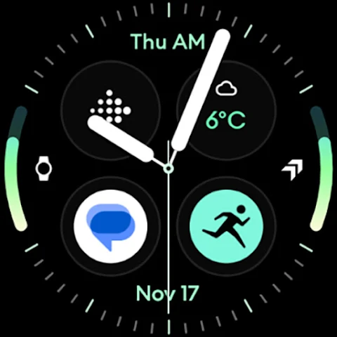 Analog M3 Watch Face screenshot