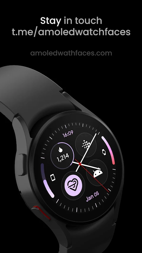 Analog M3 Watch Face screenshot