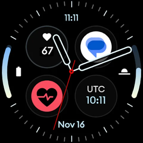Analog M3 Watch Face screenshot