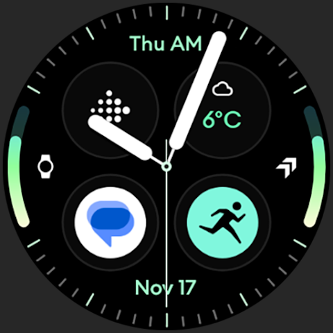 Analog M3 Watch Face screenshot