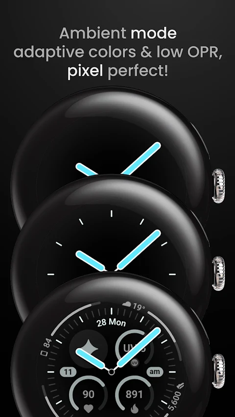 Aurora Analog Watch Face screenshot