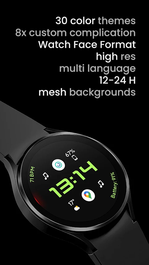 e-Sport: Watch face screenshot