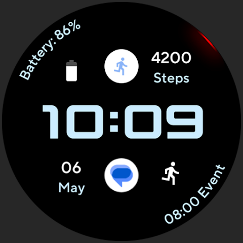 e-Sport: Watch face screenshot