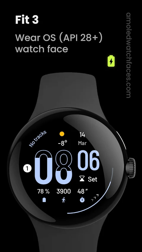 Fit 3 Watch face screenshot