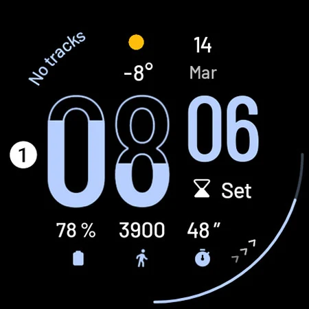 Fit 3 Watch face screenshot