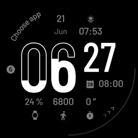 Fit 3 Watch face screenshot