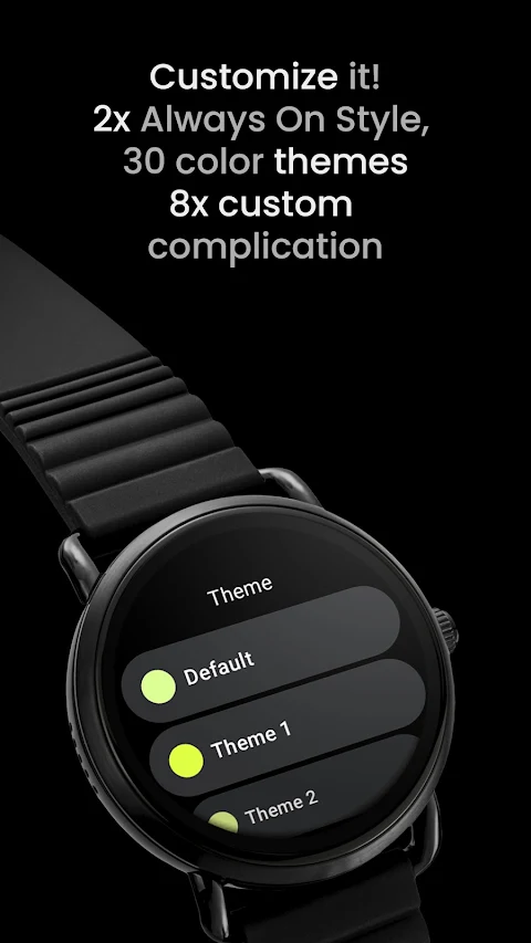 Widgets Watch Face screenshot