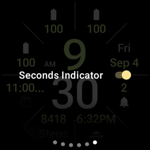 Widgets Watch Face screenshot