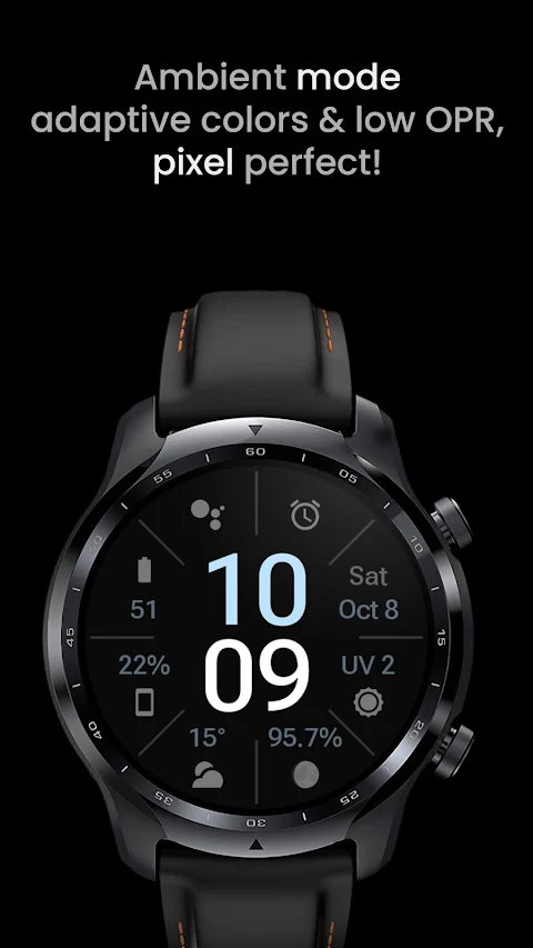 Widgets Watch Face screenshot