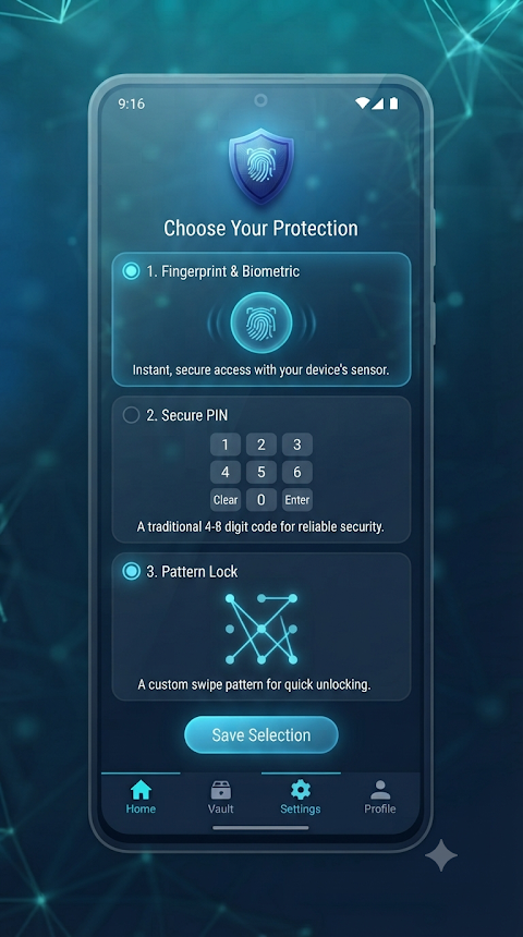 AppLock: Fingerprint &Password screenshot