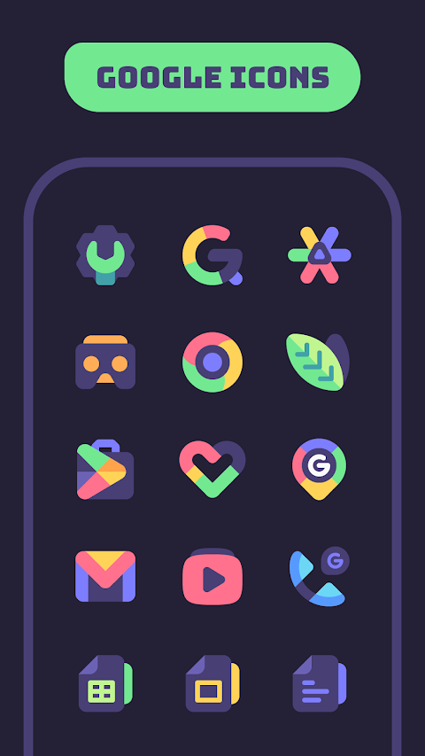 Mello Night Icon Pack screenshot