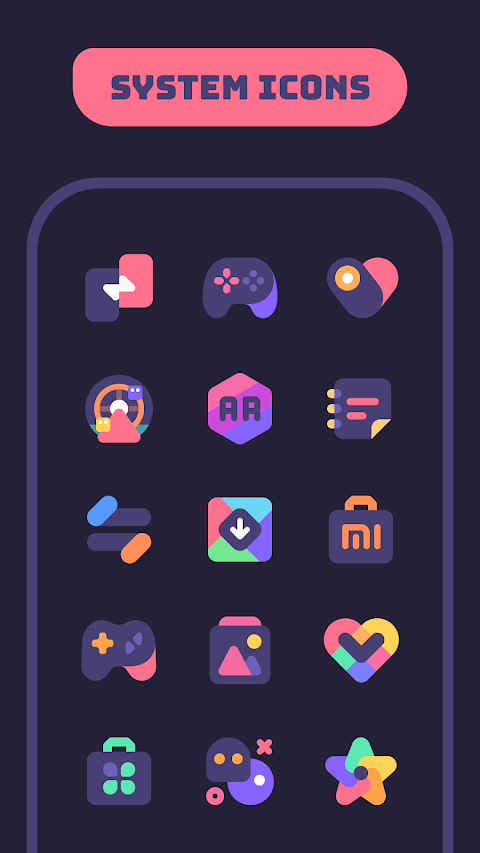 Mello Night Icon Pack screenshot