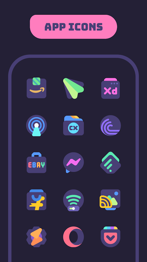 Mello Night Icon Pack screenshot