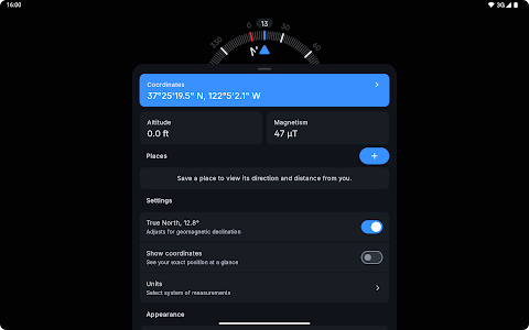 Compass screenshot