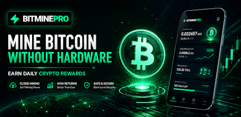 Bitmine: Bitcoin Cloud Mining screenshot