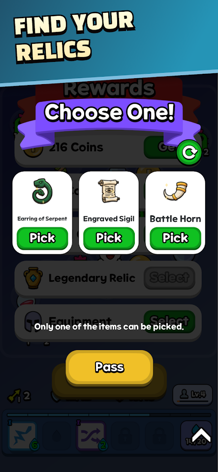 Dungeon Merge! screenshot