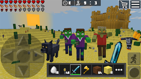 WorldCraft: 3D Block Craft screenshot