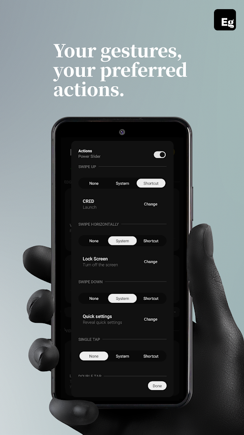 Edgest Edge Gestures & Control screenshot