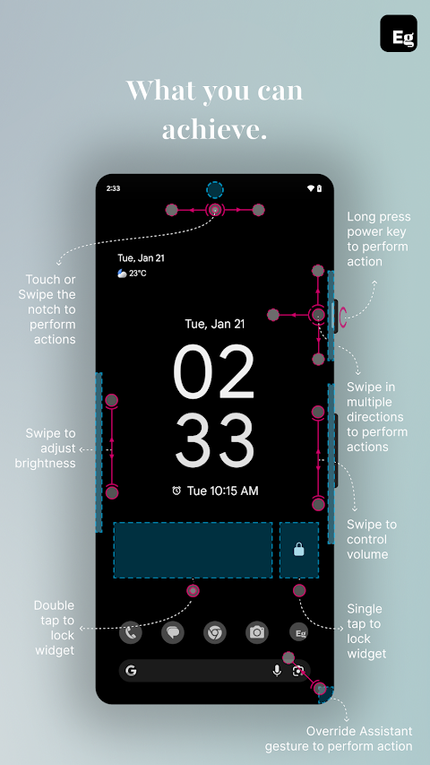 Edgest Edge Gestures & Control screenshot