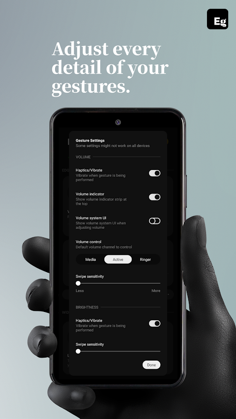 Edgest Edge Gestures & Control screenshot