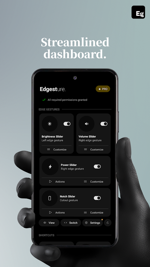 Edgest Edge Gestures & Control screenshot