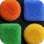 Fluffy Dark Widget