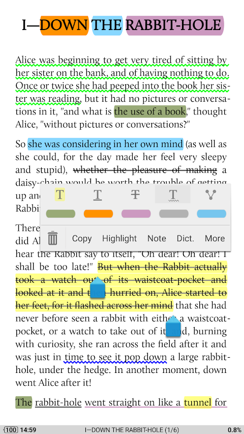 Moon+ Reader Pro screenshot