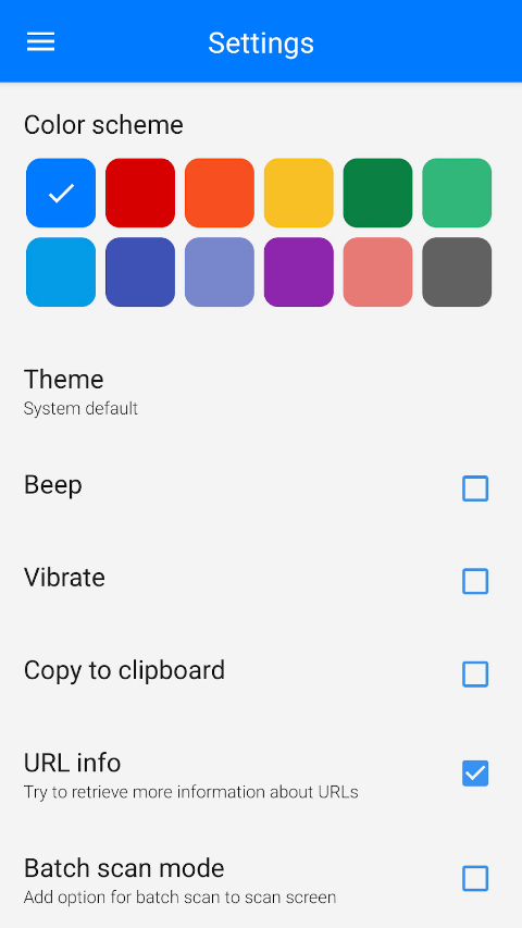 QR & Barcode Scanner PRO screenshot