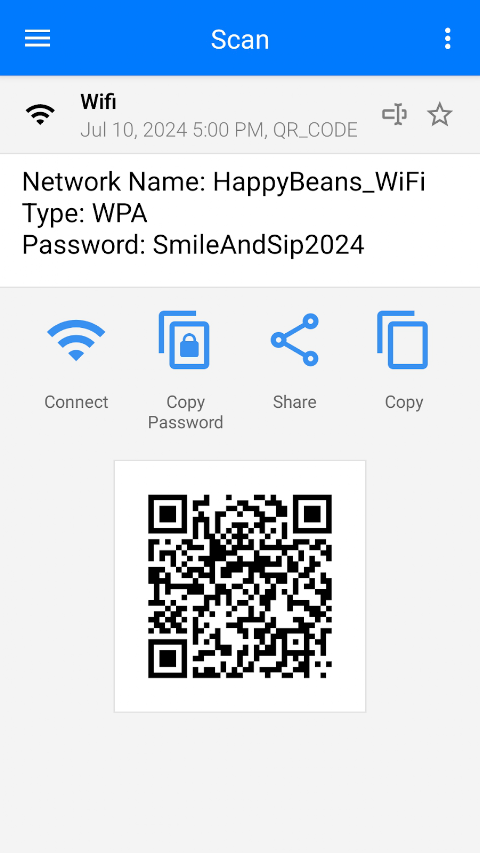 QR & Barcode Scanner PRO screenshot