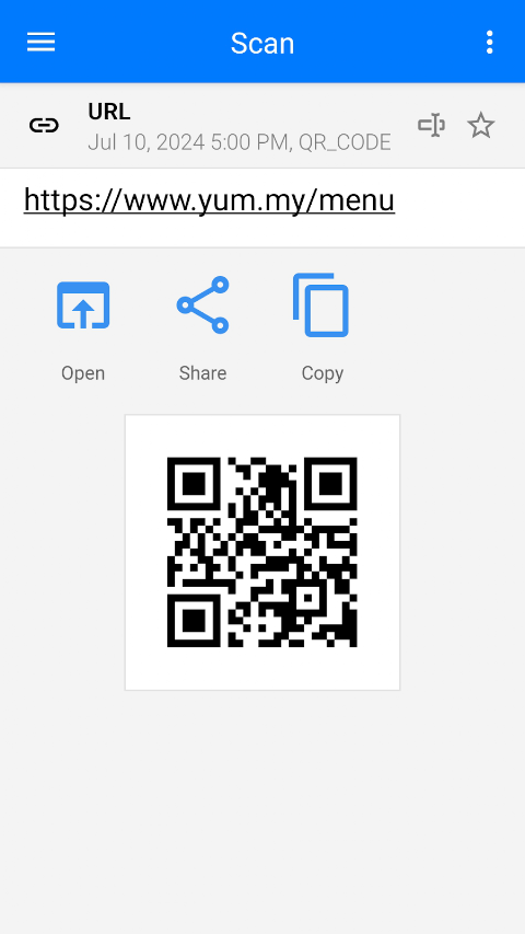 QR & Barcode Scanner PRO screenshot