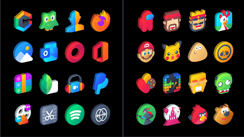 Gradient 3D – Icon Pack screenshot