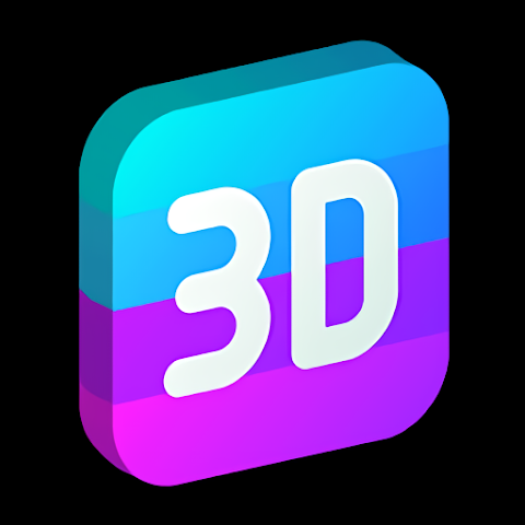 Gradient 3D – Icon Pack screenshot