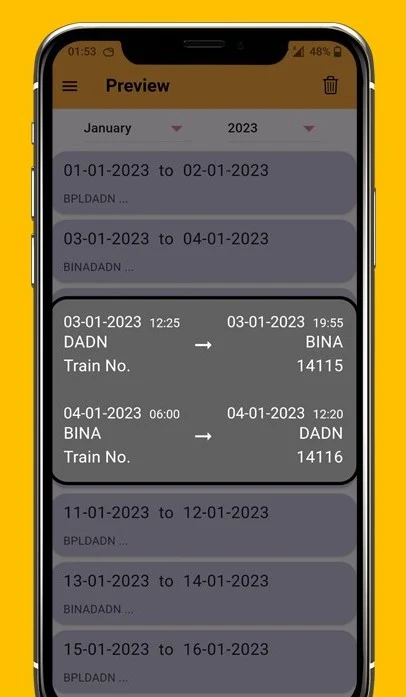 TA Rail screenshot