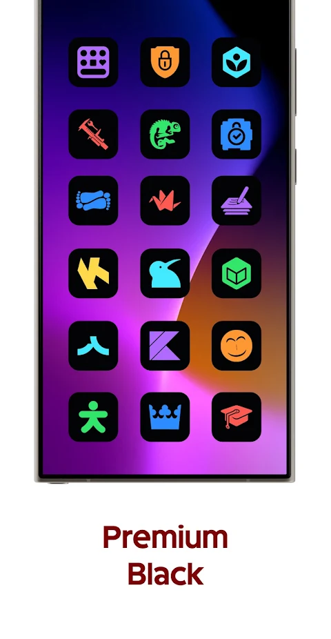 iDark OS Icon Pack screenshot