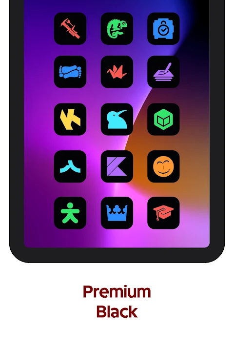 iDark OS Icon Pack screenshot