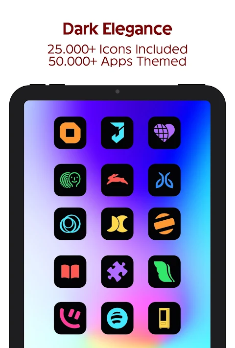 iDark OS Icon Pack screenshot